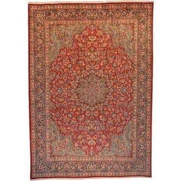 One Of The Kind Persian Kerman Rug 10'9" x 7'6"